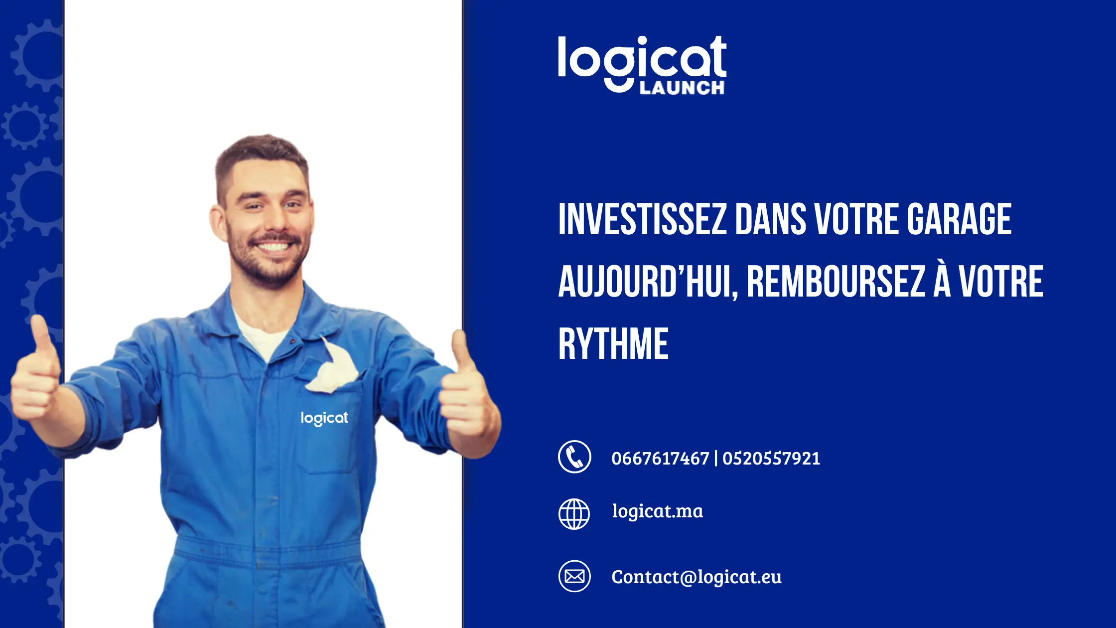 Investissez dans votre garage aujourd’hui, remboursez à votre rythme