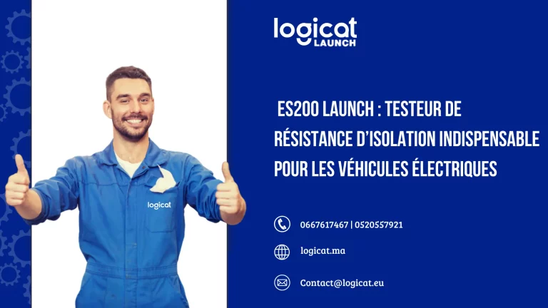  ES200 Launch :  Testeur de résistance d’isolation indispensable pour les véhicules électriques