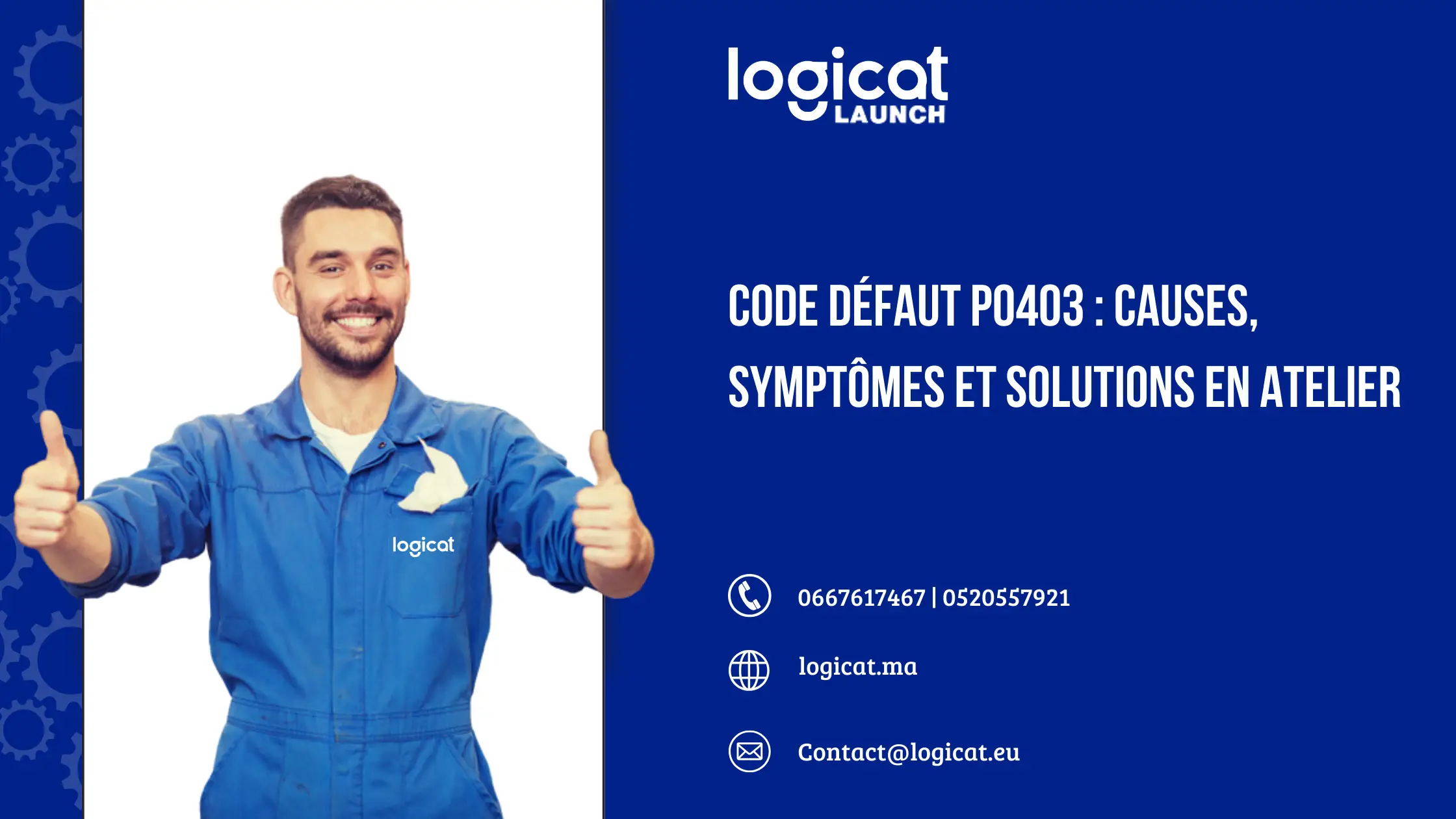 Code défaut P0403 : causes, symptômes et solutions en atelier