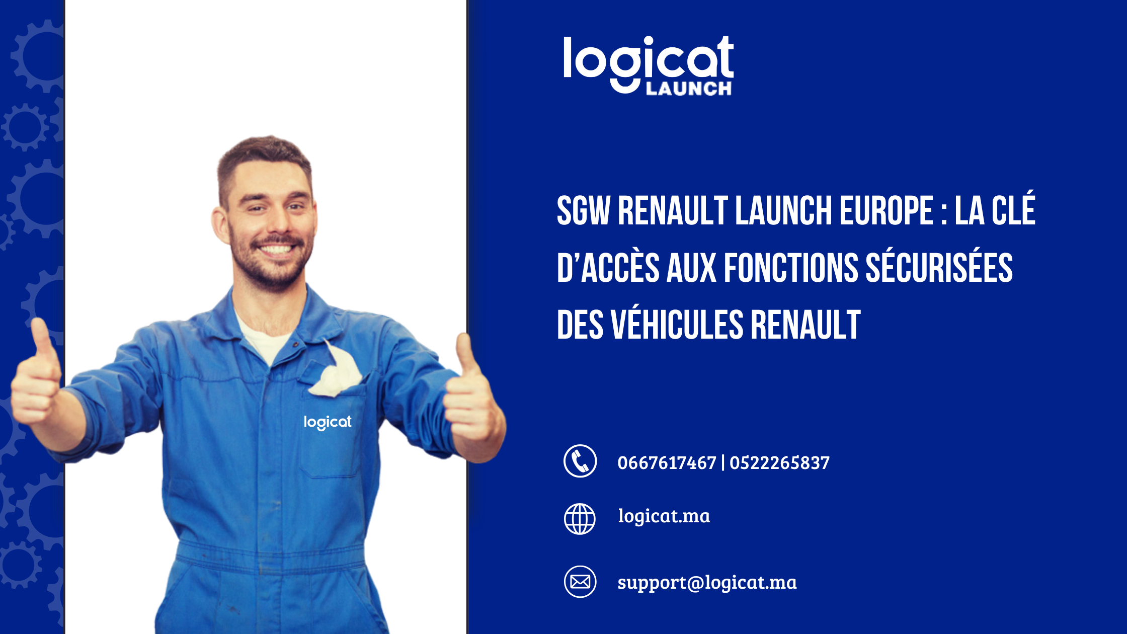 SGW Renault Launch Europe : la clé d’accès aux fonctions sécurisées des véhicules Renault