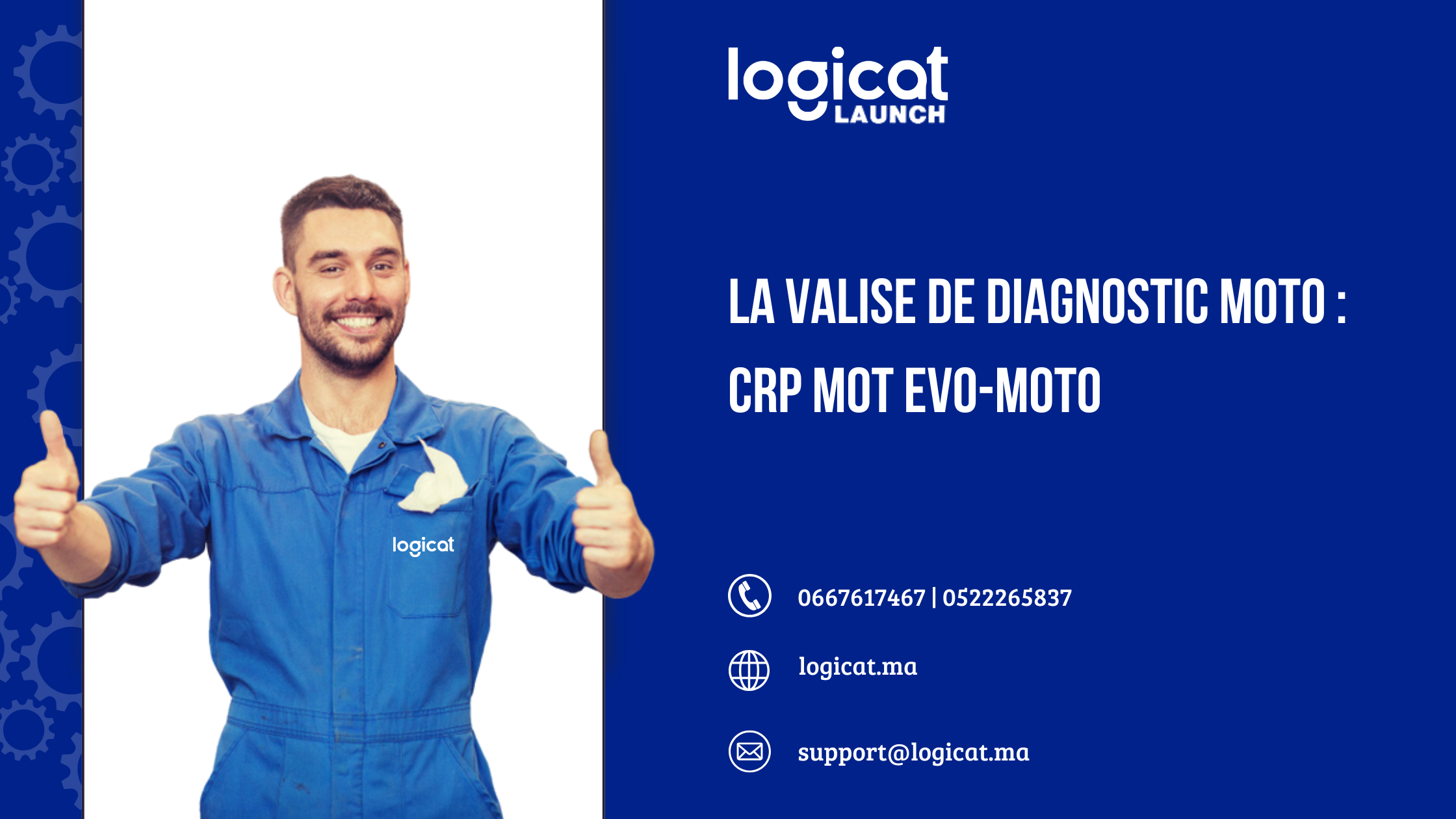 La valise de diagnostic moto : CRP MOT EVO-MOTO