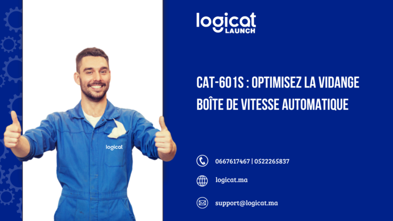 CAT-601S : optimisez la vidange boîte de vitesse automatique