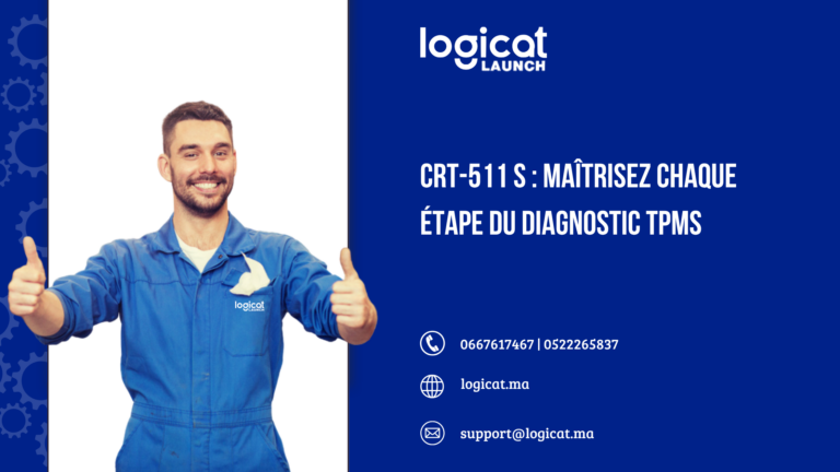 CRT-511 S : maîtrisez chaque étape du diagnostic TPMS